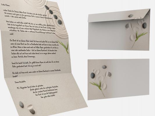 Stationery Calming Stones Writing paper